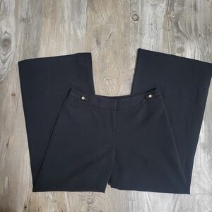 Cache wide leg cropped pants size 4